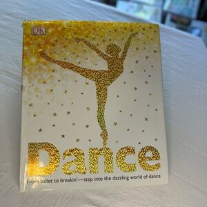 Gold and White Dance Book